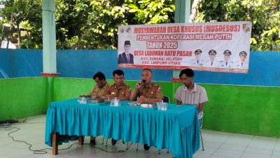 Koprasi Merah Putih Desa Labuhan Ratu Pasar Terbentuk