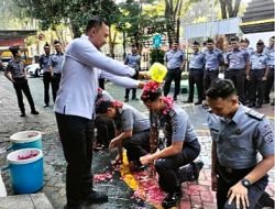 Lapas Kelas IIA Sidoarjo Gelar Apel Khusus  Kenaikan Pangkat dan Pengangkatan PNS