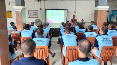 Lapas Kelas IIA Sidoarjo Gandeng LBH Ansor Jatim Gelar Penyuluhan Hukum Bagi Tahanan