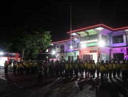 Libur Panjang Kenaikan Isa Almasih, 250 Personil Polres Wonogiri Siap Amankan Gereja dan Obyek Wisata