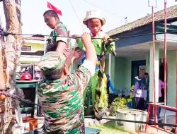 Mengenal Profesi TNI Sejak Dini, TK/RA Miftakhul Ulum Lamongan kunjungi Markas Koramil Sumberrejo Bojonegoro