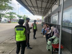 Ops Aman Candi 2025, Polres Wonogiri Sosialisasikan Pencegahan Premanisme di Terminal Giri Adipura