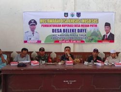 Pemdes Beleke Daye Gelar Musdesus Pembentukan Koperasi Desa Merah Putih
