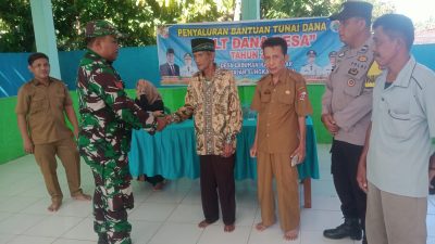 Pemdes Labuhan Ratu Pasar Kecamatan Sungkai Selatan Salurkan BLT-DD Tahap Pertama Ta. 2025 kepada 20 KPM