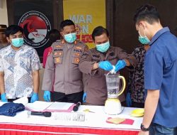 Pemusnahan Sabu 55 Gram, Polres Lombok Timur Tegaskan Komitmen Perangi Narkoba