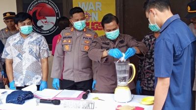 Pemusnahan Sabu 55 Gram, Polres Lombok Timur Tegaskan Komitmen Perangi Narkoba