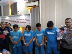 Peras Para Korbannya, Empat Pelaku Premanisme Berkedok Wartawan Ditangkap Polda Jateng