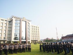 Polda Jateng Gelar Apel Pengamanan Mayday; Kedepankan Sikap Humanis dalam Pengamanan