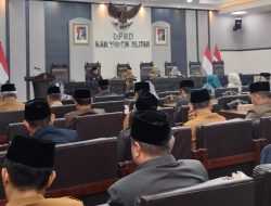 Rapat Paripurna DPRD Kabupaten Blitar Bahas Dua Agenda Penting dan RPJMD Serta Pembentukan Pansus