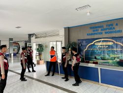 Sat Samapta Polres Wonogiri Gelar Patroli di Terminal, Cegah Aksi Premanisme Dalam Ops Aman Candi 2025