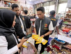 Satgas Pangan Polresta Banyuwangi Sidak Sejumlah Minimarket