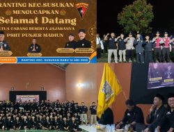 Silaturahmi dan Kunjungan Kerja Kang Mas Sulistiono Ketua Cabang Persaudaraan Setia Hati Terate Pusat Madiun Kabupaten Semarang