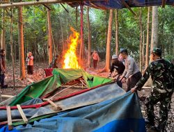 Arena Sabung Ayam Dibakar, Warga Tegalsari Apresiasi Tindakan Tegas Aparat