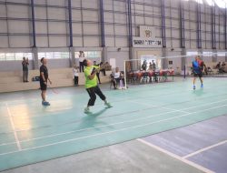 Bulutangkis Bareng Forkopimda, Kapolres Bojonegoro : Bangun Sinergi Lewat Olahraga