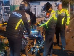 Cegah Aksi Balap Liar, Polres Pamekasan Gelar Hunting Harkamtibmas dan Behasil Mengamankan 27 Unit R2
