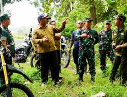 Dandim Bojonegoro Survei Lokasi Rencana Pembentukan Yon TP di Temayang