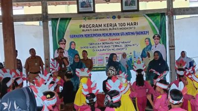 Percepat Penurunan Angka Stunting, Dinkes Kabupaten Mojokerto Giatkan Program Gercep di Desa Pucuk