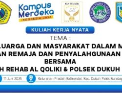 Universitas Bhayangkara Surabaya Gelar KKN Tematik, Undang Pondok Rehabilitasi AL Kholiqi Sebagai Narasumber