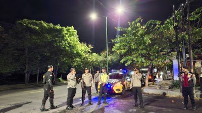 Jelang Idul Adha Polresta Banyuwangi Gelar KRYD Patroli Skala Besar