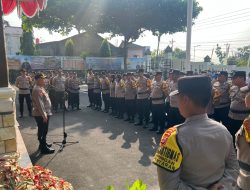 Kapolres Wonogiri Berikan Arahan Kepada Bhabinkamtibmas, Tekankan Kewaspadaan Isu ODOL dan Penguatan Deteksi Dini