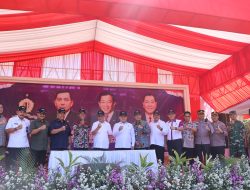 Kapolres Wonogiri Hadiri Peresmian dan Penyerahan Hasil Bakti Sosial Ikal Lemhanas- Unhan RI di Giritontro