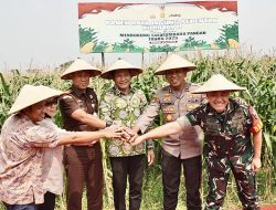 Kapolresta dan Bupati Sidoarjo Kawal Ketahanan Pangan Lewat Klinik Tani dan Bantuan Benih