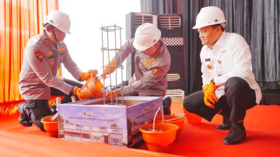 Kapolri Groundbreaking 24 SPPG Jateng, Dukung Penuh Program MBG