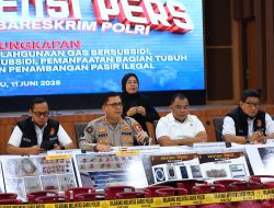 Barskrim Polri Bongkar Elpiji Oplosan di Sidoarjo, 8 Orang Jadi Tersangka