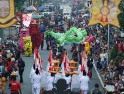 Dikbud Kota Mojokerto Sukses Gelar Kirab Budaya Mojo Bangkit Memperingati Hari Jadi Kota Mojokerto ke-107