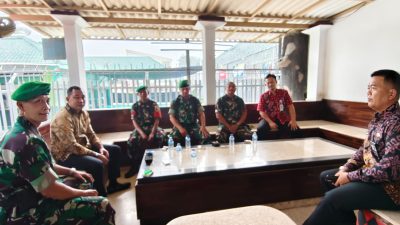 Lapas Sidoarjo Terima Kunjungan Kodim 0816, Sinergi Antar Aparat Diperkuat