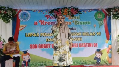 Pentas Seni dan Kreativitas Siswa Dalam Rangka Lepas Pisah Siswa Kelas 6 SDN Gugut 01 Jember Tahun Ajaran 2024/2025