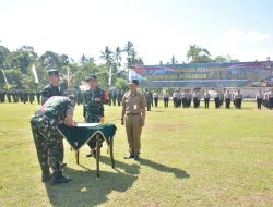Penutupan Program TMMD ke-124 Kodim 0824 Jember di Desa Plalangan Kecamatan Kalisat