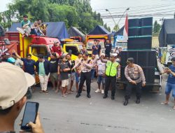 Polda Jateng Lakukan Pengamanan, Aksi Mogok Truk di Semarang Berjalan Kondusif