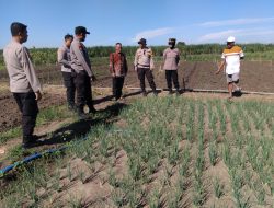 Polisi Dampingi Program Ketahanan Pangan Wujudkan Pekarangan Pangan Bergizi di Krembung