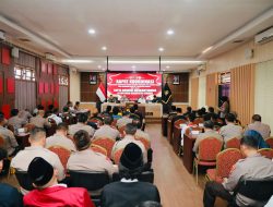 Polres Jember Gelar Rapat Koordinasi Bersama IPSI dan Perguruan Silat se-Kabupaten Jember Guna Cipta Kondisi Harkamtibmas