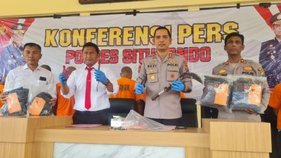 Polres Situbondo Ungkap Kasus Curanmor, Amankan 9 Tersangka dan 7 Barang Bukti