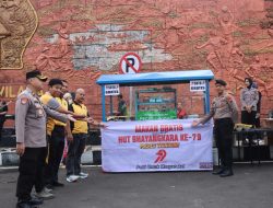 Polres Wonogiri Gelar Bhakti Sosial HUT Bhayangkara ke-79 di CFD Jalan Pemuda