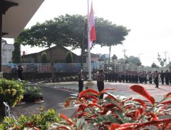 Polres Wonogiri Gelar Upacara Peringatan Hari Lahir Pancasila