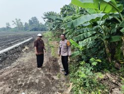 Polri Aktif Dorong Pekarangan Pangan Bergizi, Bhabinkamtibmas Kedondong Lakukan Pengecekan Lahan
