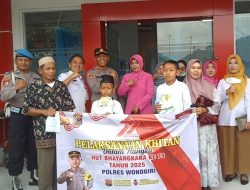 Polsek Purwantoro Gelar Khitan Gratis untuk Warga Kurang Mampu, Wujud Kepedulian di Hari Bhayangkara ke-79