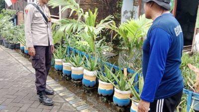 Polsek Tanggulangin Bersama Warga Dukung Ketahanan Pangan Bergizi