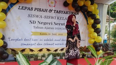 SDN Serut 01 Menggelar Acara Lepas Pisah dan Tasyakuran Siswa kelas 6 Tahun Ajaran 2024/2025,  Meriah Meskipun Sederhana