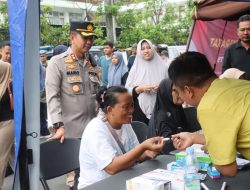 Sambut Hari Bhayangkara ke-79, Polres Bojonegoro Gelar Layanan Publik di CFD