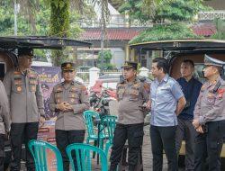 Semarak CFD di Alun-Alun Jember, Kapolres Hadiri Langsung Pelayanan Publik dan Baksos Polres