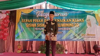 Tasyakuran Lepas Pisah dan Kenaikan Kelas Siswa-siswi SDN Kaliwining 02 Jember Tahun Ajaran 2024/2025