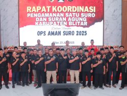 Wujudkan Kamtibmas Kondusif, Kapolres Blitar Pimpin Rapat Pengamanan Satu Suro dan Suran Agung 2025