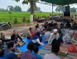 Warga Dusun Banjarsari Bersama Hadi Gerung Istiqomah Kirim Doa di Makam Mbah Sentono