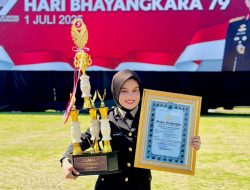 Brigadir Sufiana, Polwan Inspiratif dari Polres Karanganyar Juara Pertama Lomba Pekarangan Pangan Bergizi Tingkat Polda Jateng