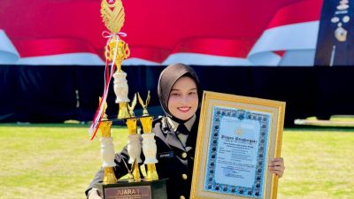 Brigadir Sufiana, Polwan Inspiratif dari Polres Karanganyar Juara Pertama Lomba Pekarangan Pangan Bergizi Tingkat Polda Jateng