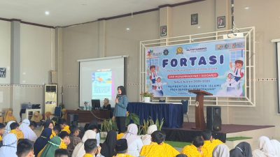 Cegah Kenakalan Remaja dan Perundungan, Polresta Sidoarjo Edukasi Pelajar SMP Muhammadiyah 1
